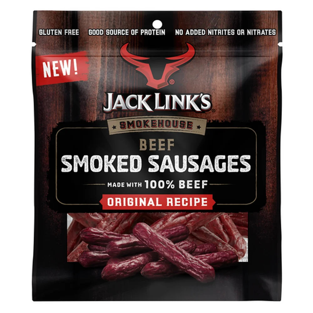 Bagged Beef Smoked Sausages (Pack of 32) V85067