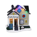 Lighted Musical Snow Village Collectible Building Houses T414