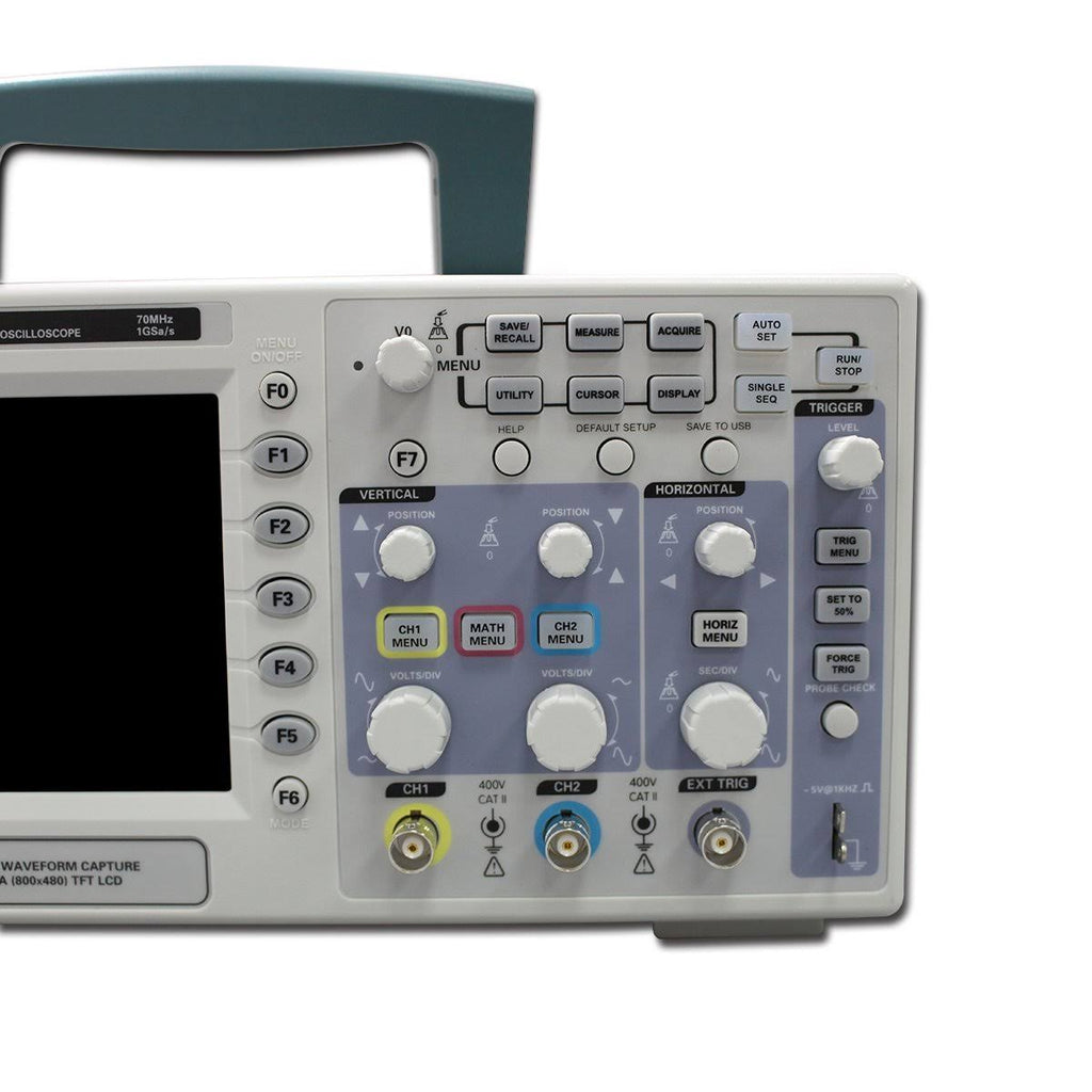 70MHz Bandwidth 1GSa/s Digital Oscilloscope N801
