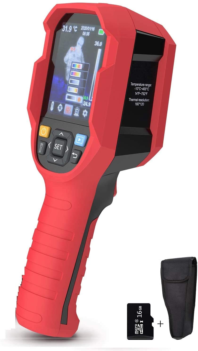 35200 Pixels Infrared Thermal Imager Camera with 3.5” LCD Display K728837