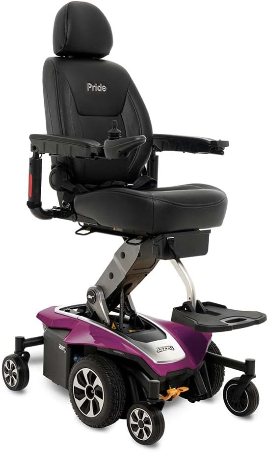 Power Chair with U-1 Batteries, Mid Wheel Drive, 300 lbs. WC, Up to 4 MPH, 16.8 Miles Range Per Charge R79604