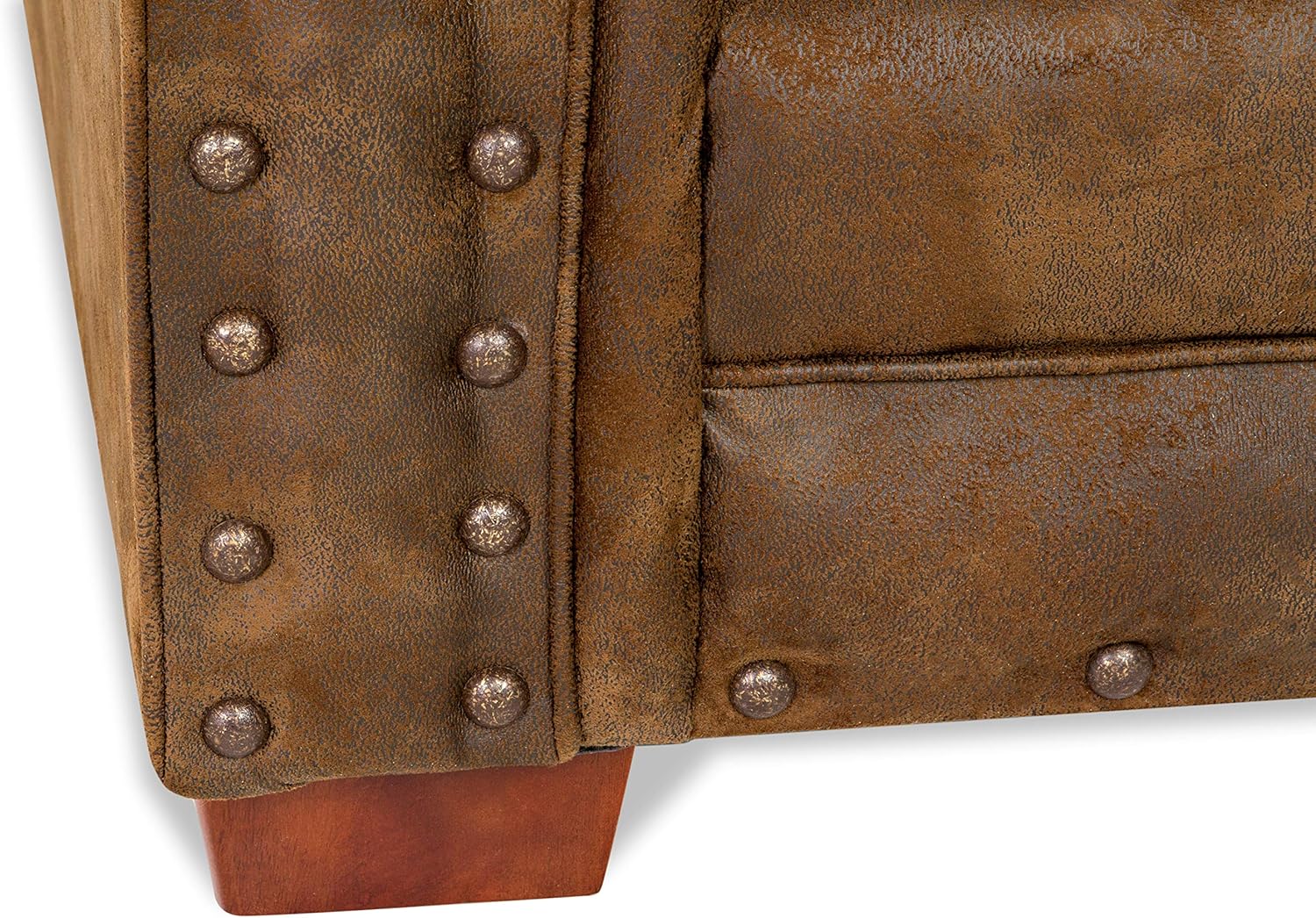 Brown Loveseat R256040