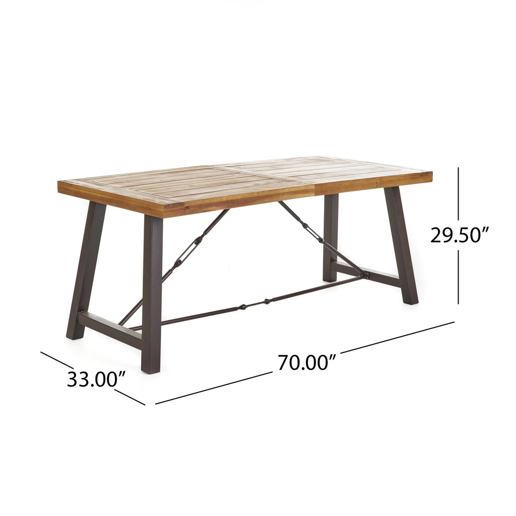 3-Piece Acacia Wood Picnic Table A27159