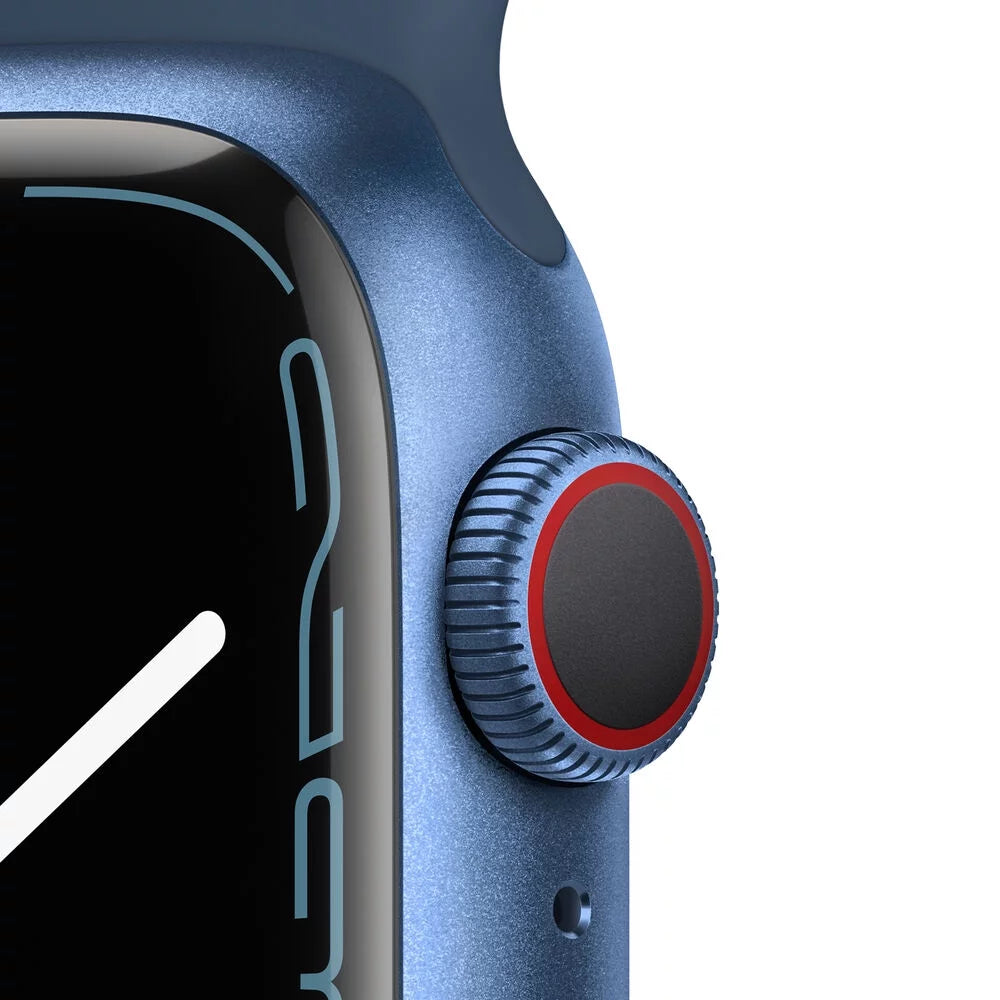 41mm Blue Aluminum Case Apple Watch Series 7 with Sport Band D237