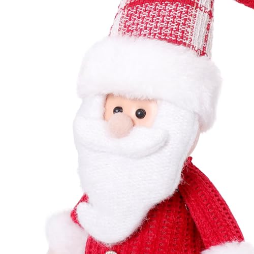Red & White Singing & Dancing Santa Claus B41514
