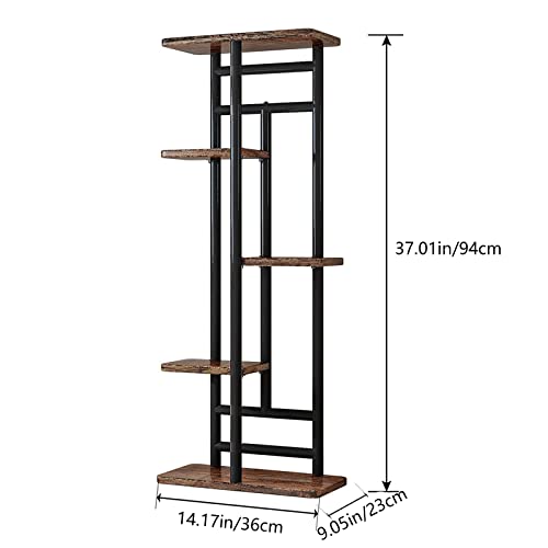 Black 5 Tier Plant Stand X906863