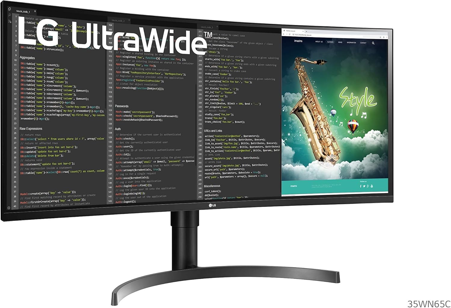35-inch Curved UltraWide QHD HDR Monitor B183