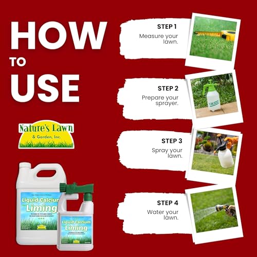 Natural Liquid Calcium Concentrate for Lawn, Garden, Plants - 1 Gallon L533010