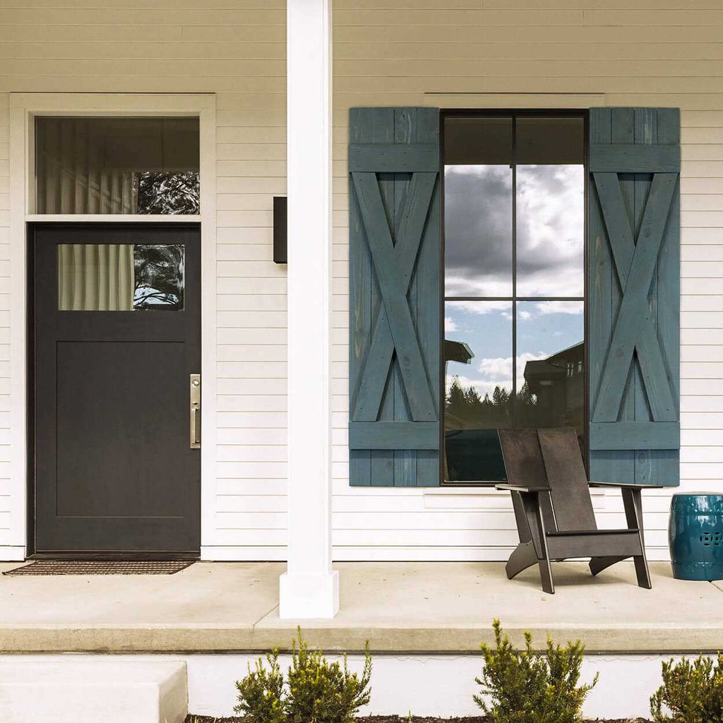 Exterior Shutters Pair A915