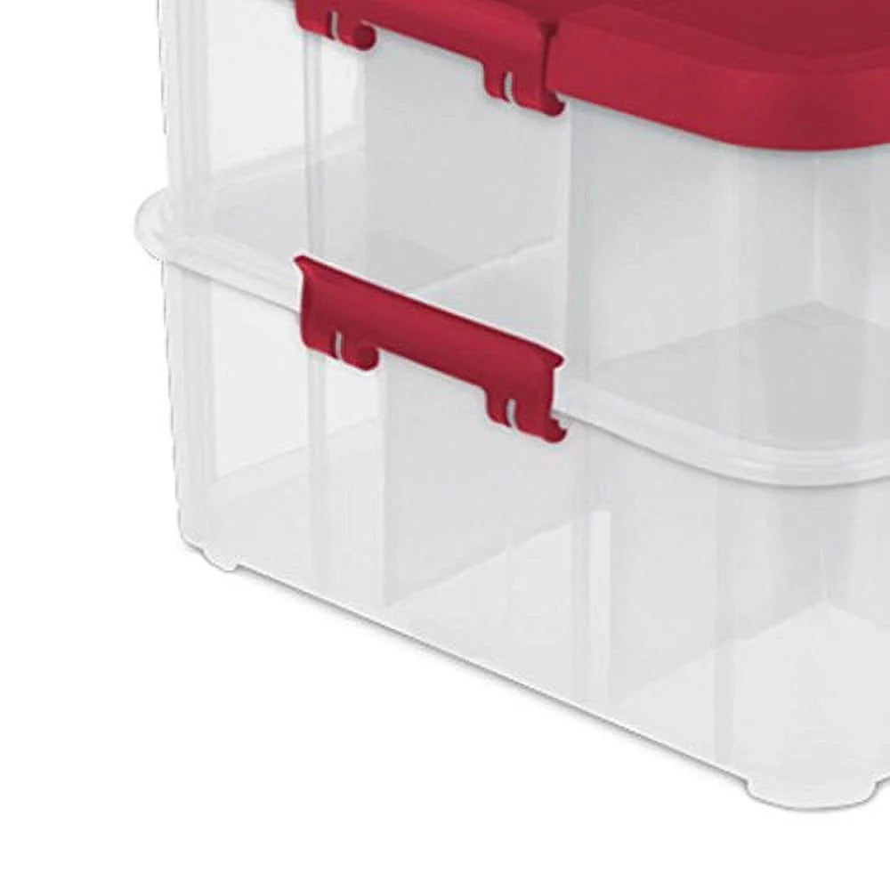2-Layer Red Ornament Box R972655