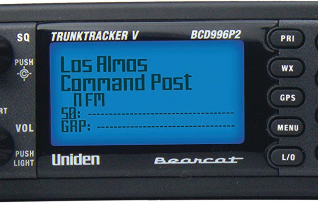Digital Mobile TrunkTracker V Scanner with 4-Line Alpha Display N1281