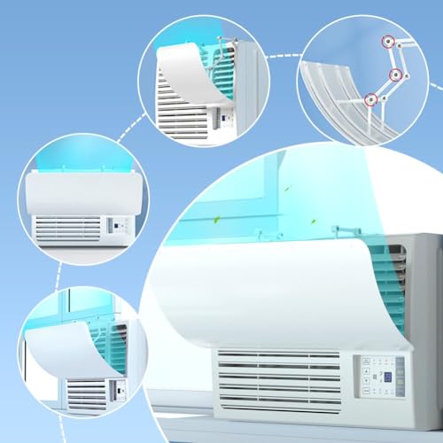 Universal Adjustable Window Air Conditioner Vent Deflector U349