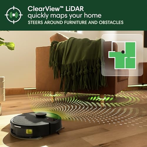 Robot Vacuum & Mop with AutoEmpty Dock O324