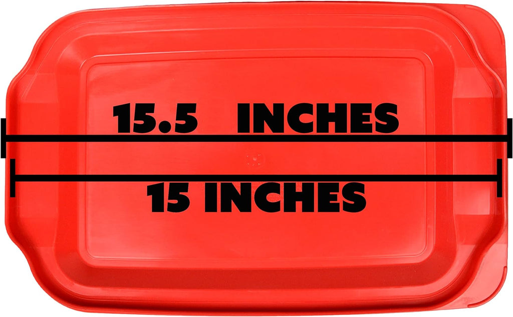 3qt Red Food Storage Lid K85842