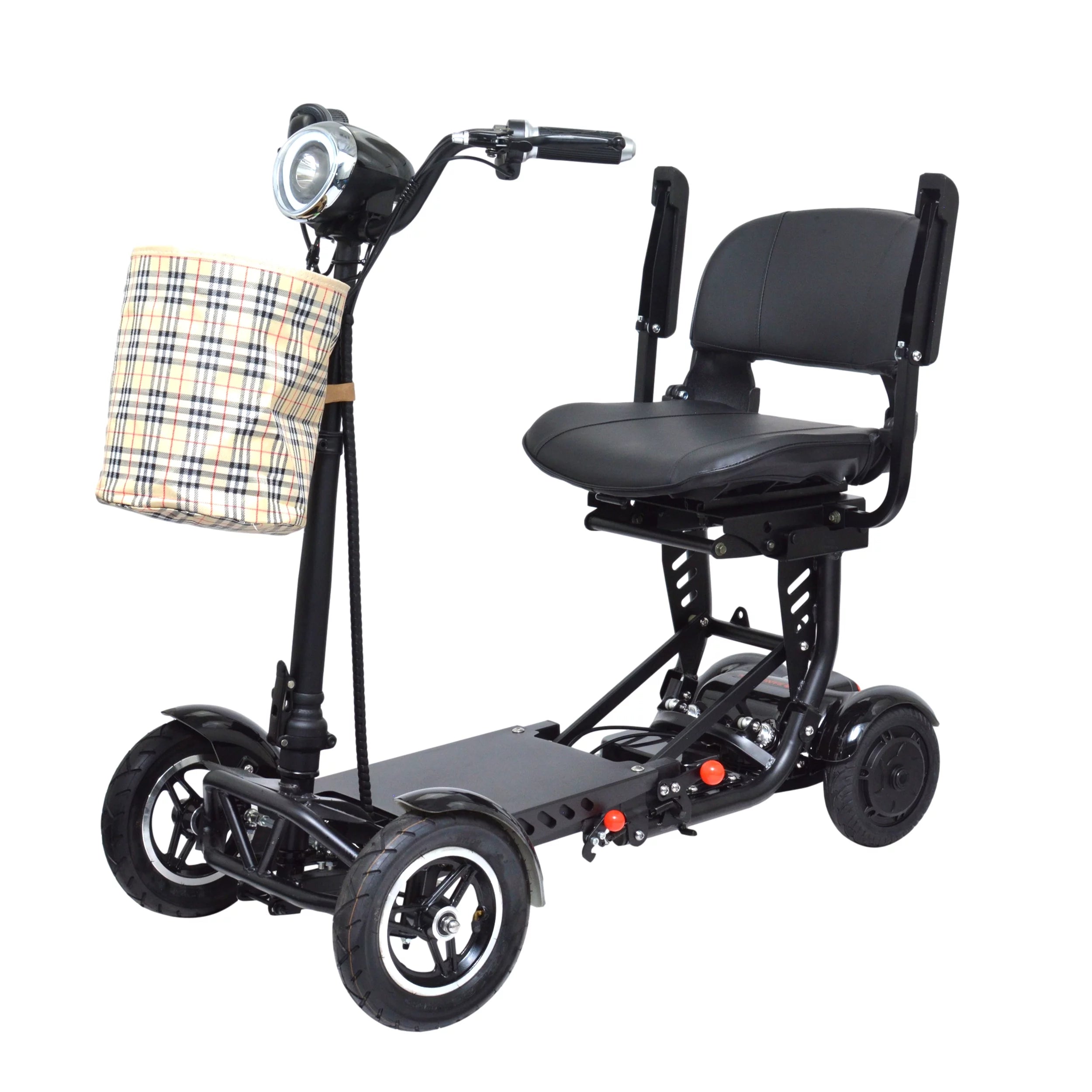 Compact Electric Scooter with Adjustable Seat and Padded Armrests T849