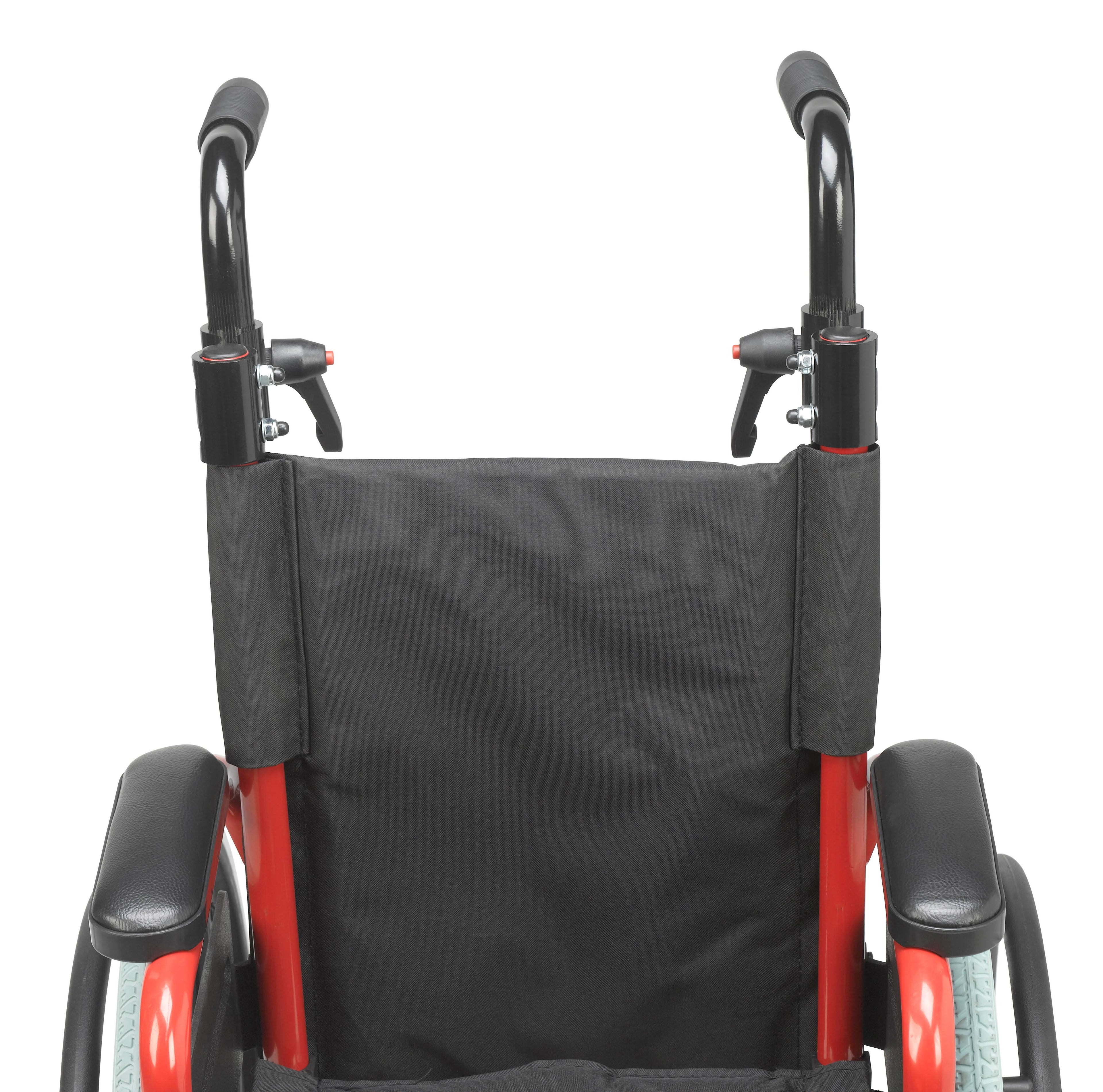 Pediatric Folding Wheelchair 12x22 Fire Truck Red U77777