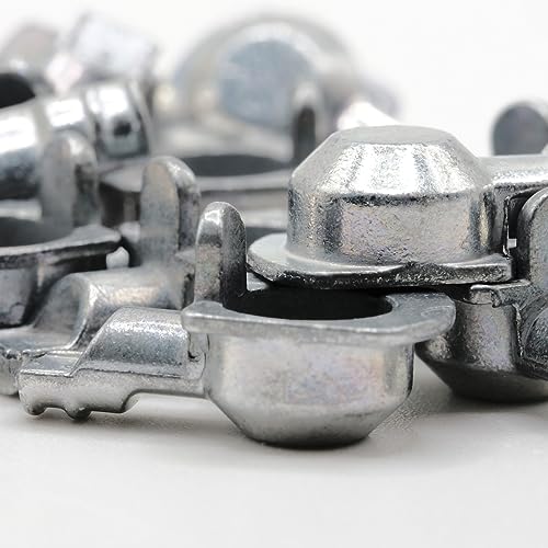 Zinc Alloy Shelf Pegs Pack of 16 O90737