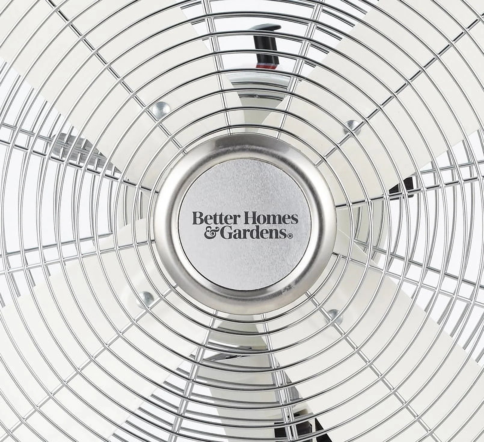 16 inch Adjustable Height Oscillating 3-Speed Metal Stand Fan in Red Z984