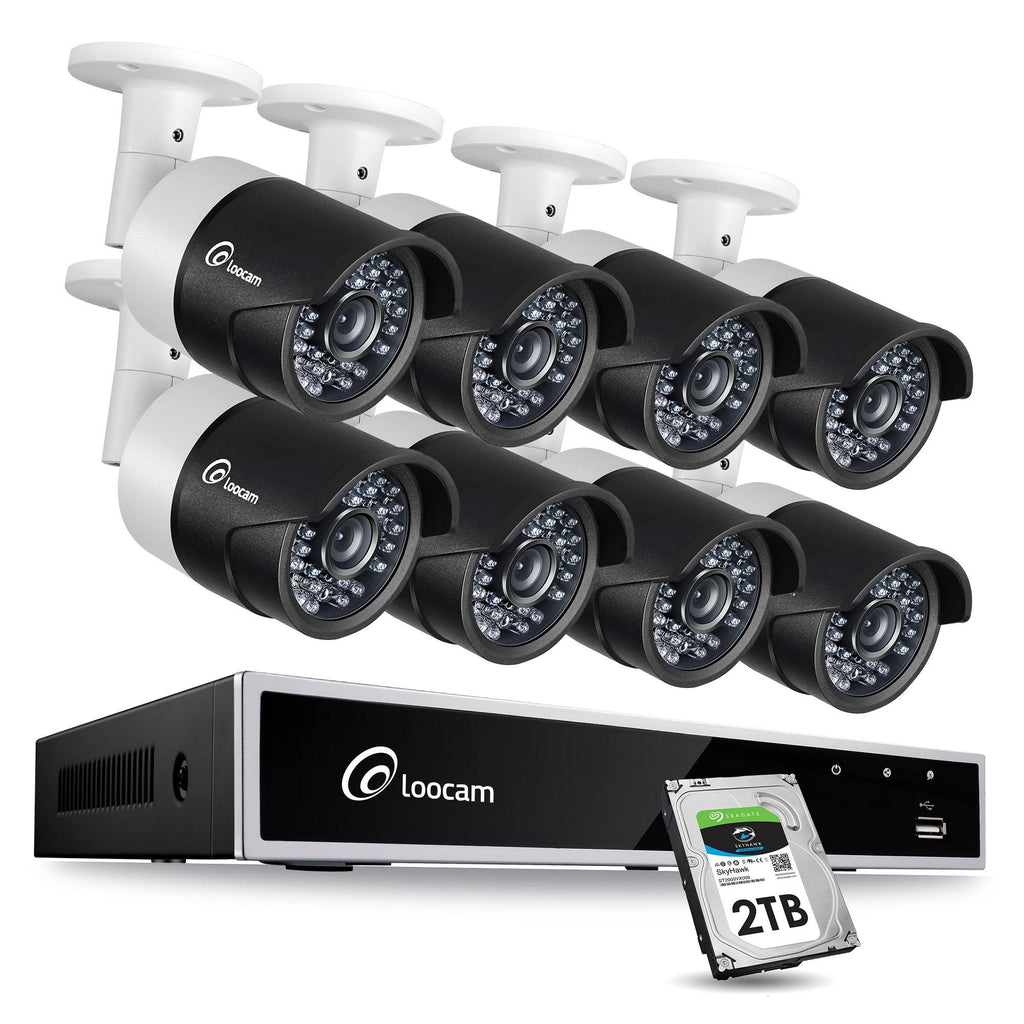 1080p 8 CH HD-TVI Video Security Camera System DVR Surveillance Kit A149478