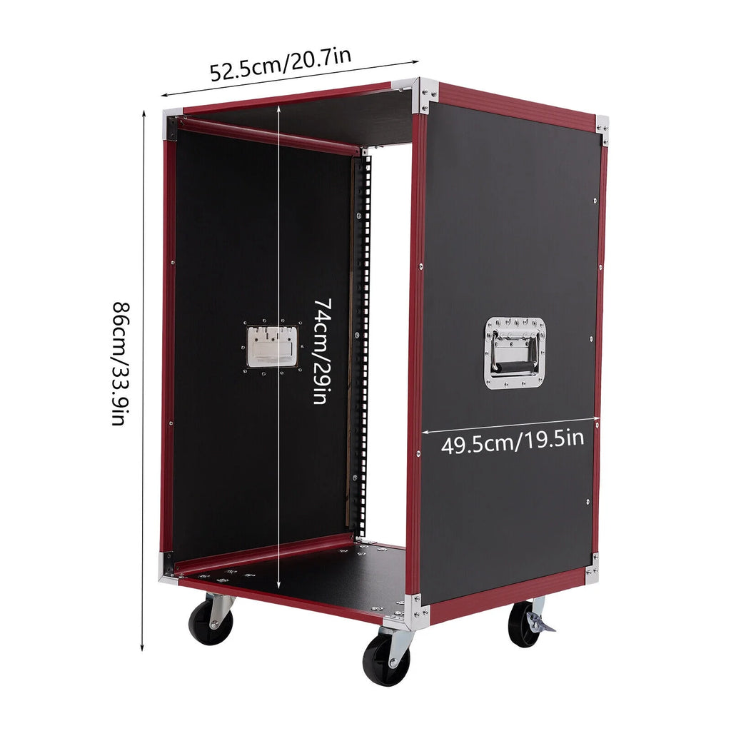 16U Network Server Cabinet with Wheels I612997