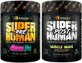 Superhuman Pre Workout Powder & Post Workout Recovery Bundle H37424
