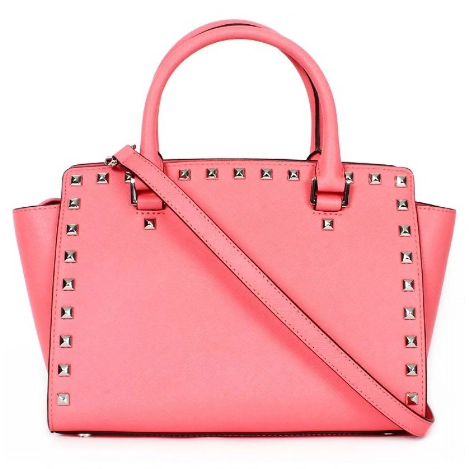 Coral Top Zip Satchel W590182