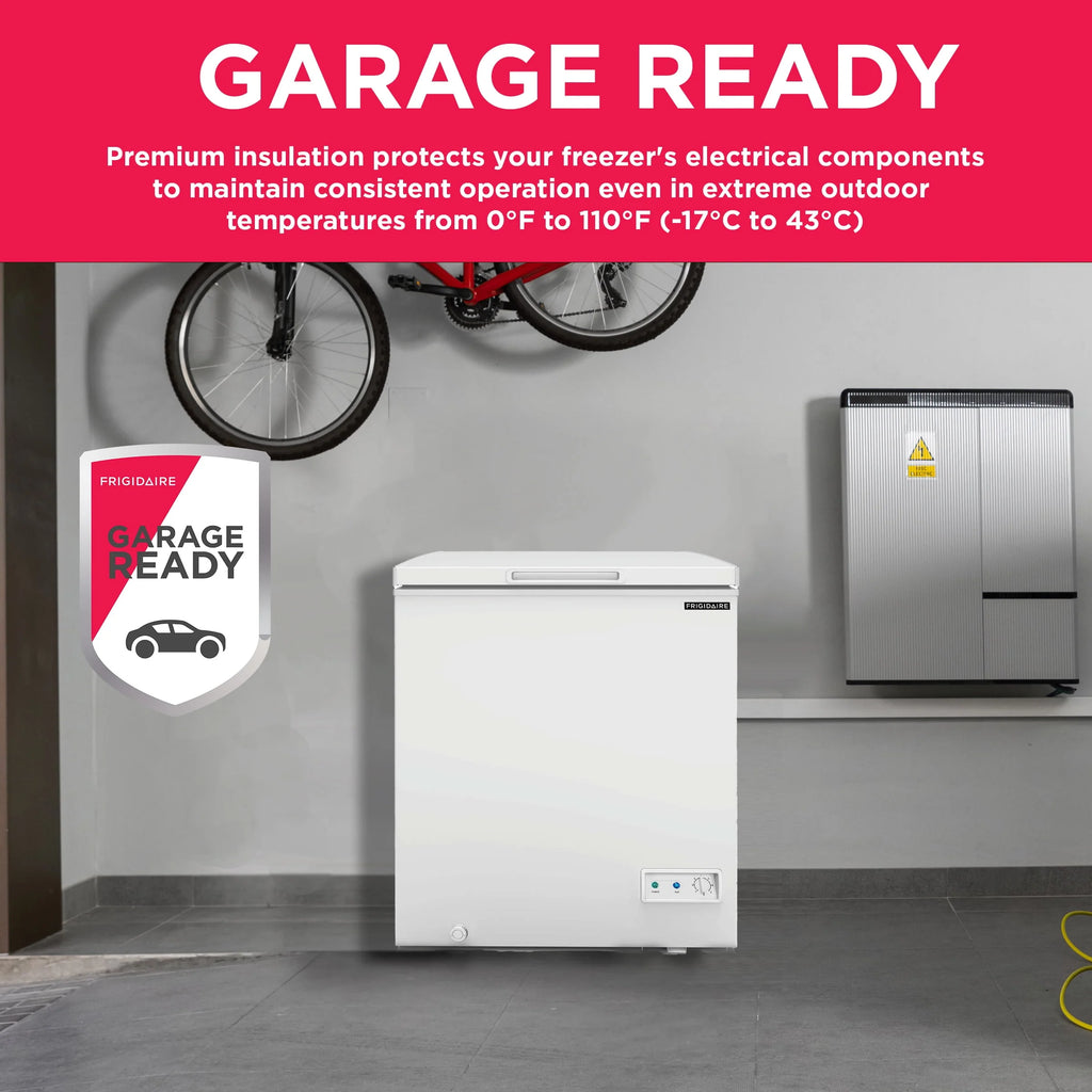 White 5.0 Cu. ft. Chest Freezer J173955