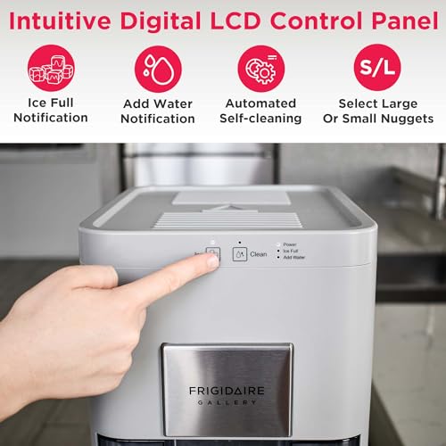 Grey Countertop Sphere Ice Machine I332