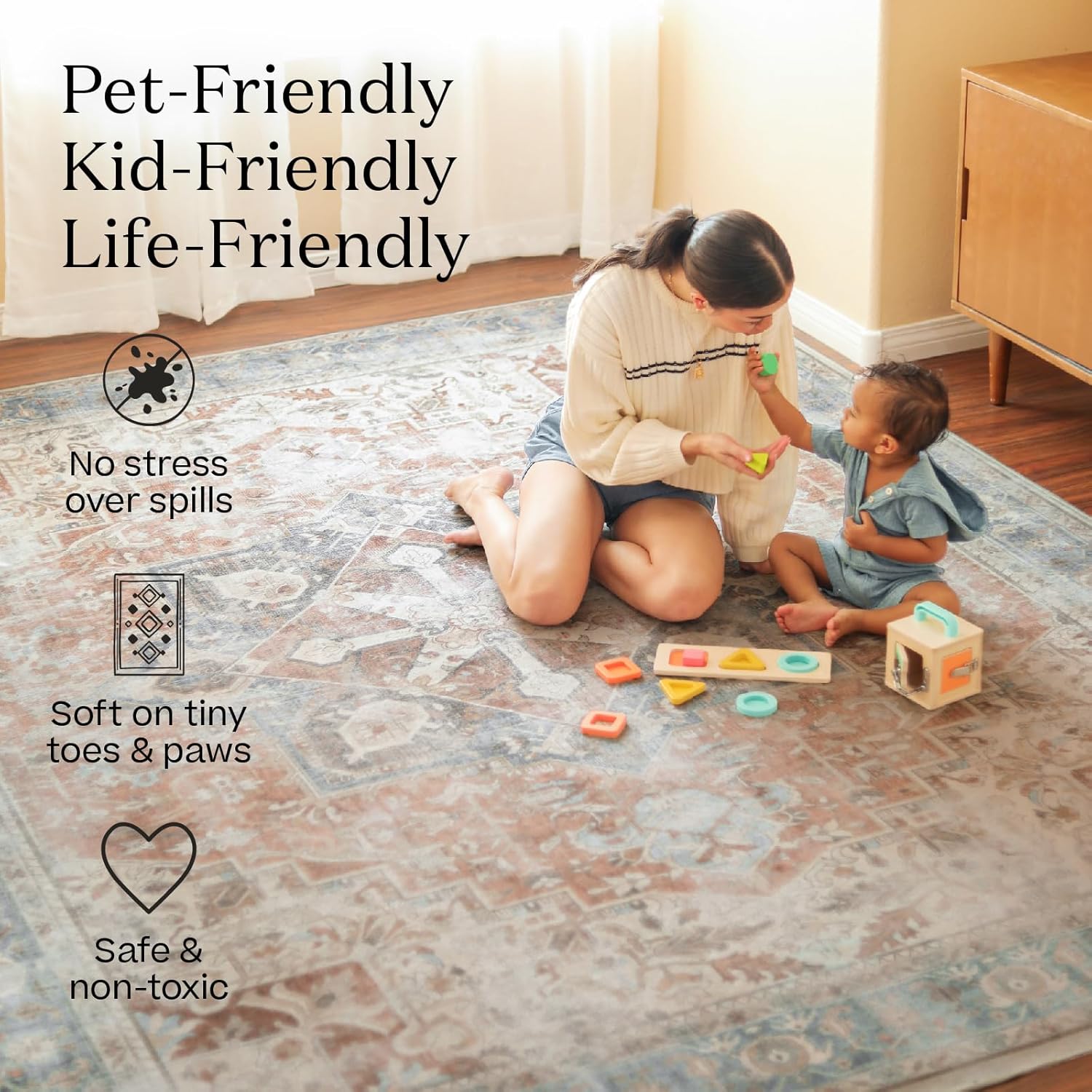 Washable Rug - Hazel 4'x6' X4527