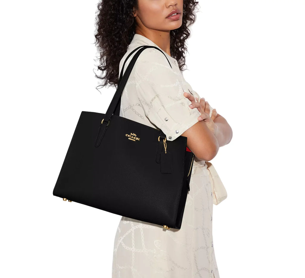 Black Carryall Handbag Z342