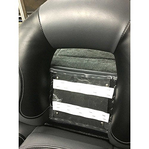 Compact Bass Boat Seats (Charcoal & Blue) X357231