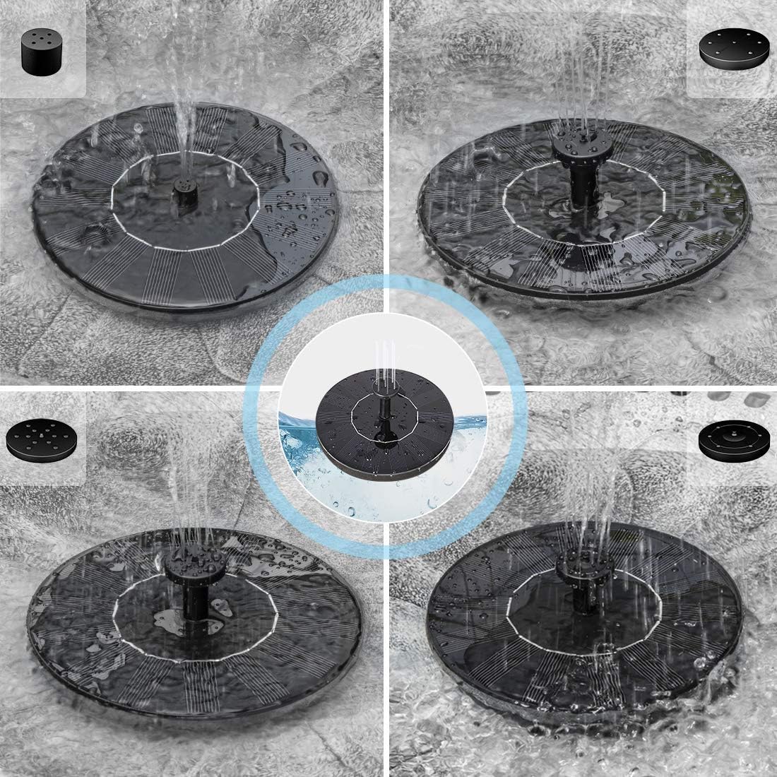 28 Inch Copper Polyresin Bird Bath G870