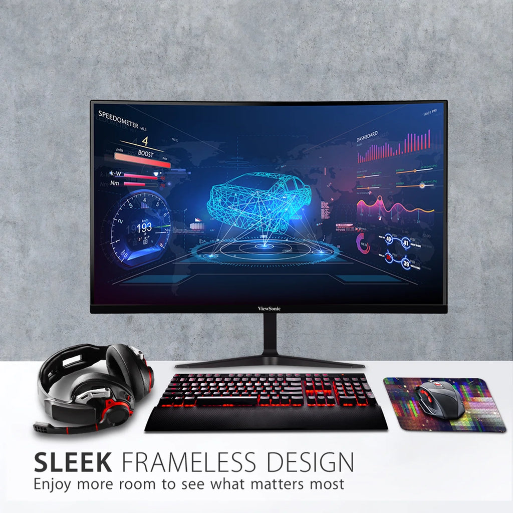 32 Inch Curved 1080p 165Hz Gaming Monitor N843863