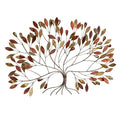 Multi Metallic Metal Wall Art Tree Sculpture O868416