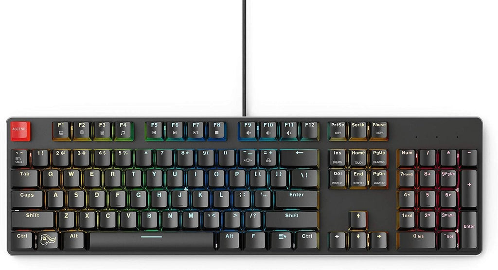 Full Size Modular Mechanical Gaming Keyboard with Hot Swap Switches J316943