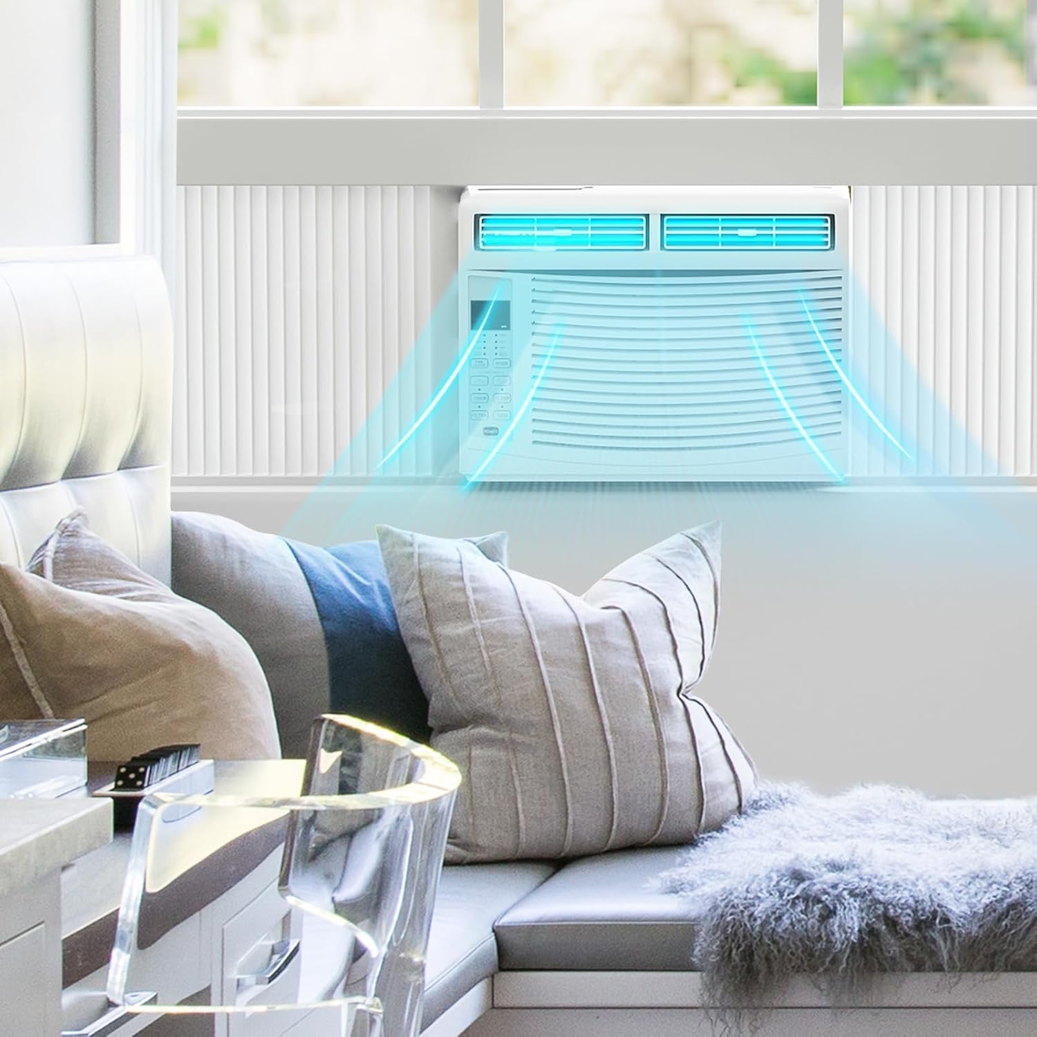 6000 BTU 115V Smart Window AC S9330