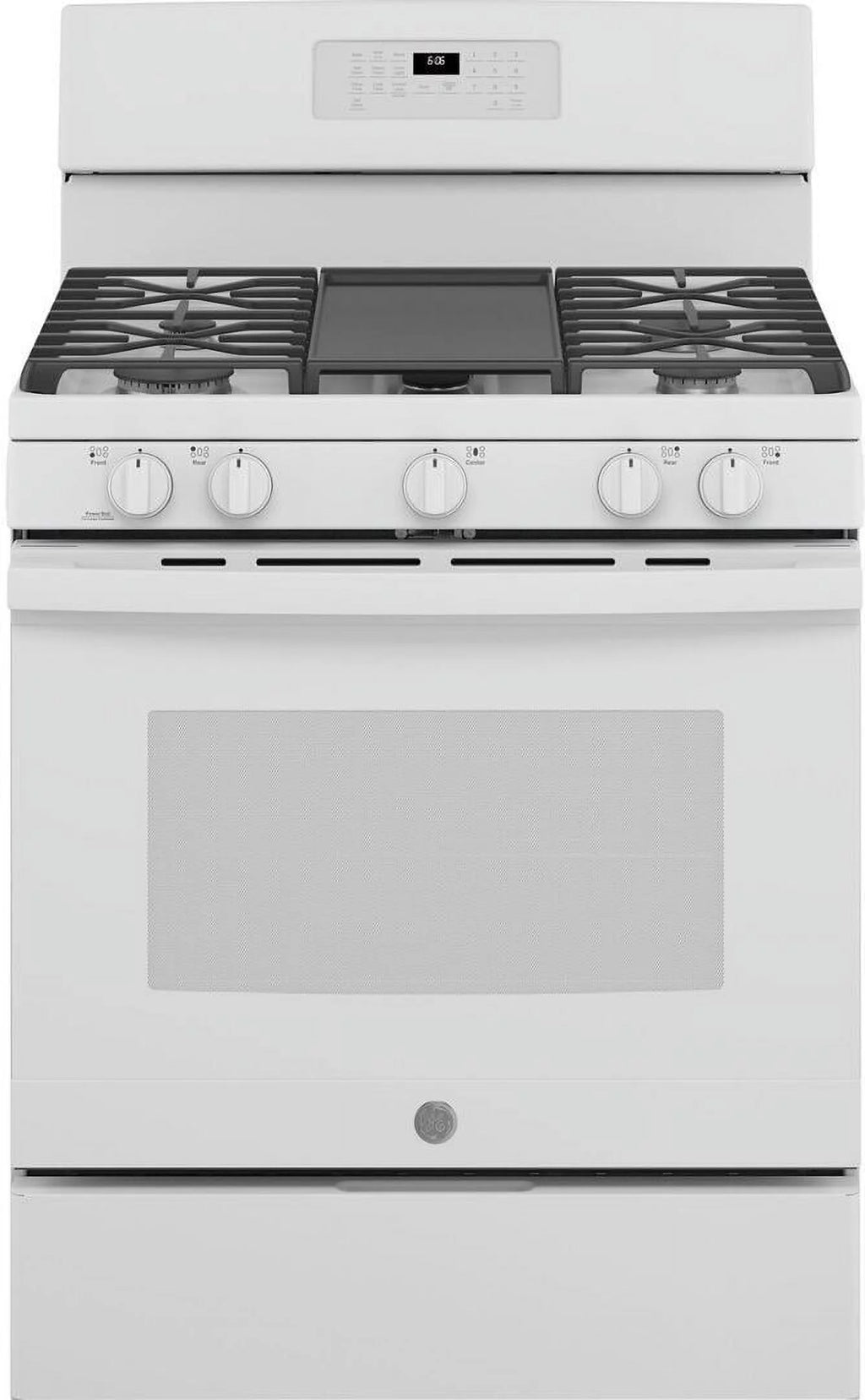 White Gas Range with 5 Burners A33302