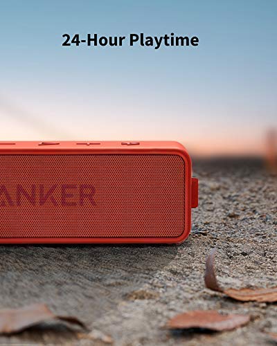 Portable Bluetooth Speaker with 12W Stereo Sound, IPX7 Waterproof, 24-Hour Playtime E740698
