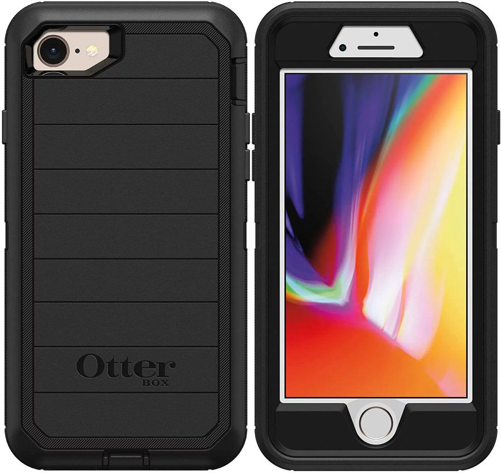 Black Rugged Case for iPhone SE 3rd Gen / 2nd Gen / 8/7 F174