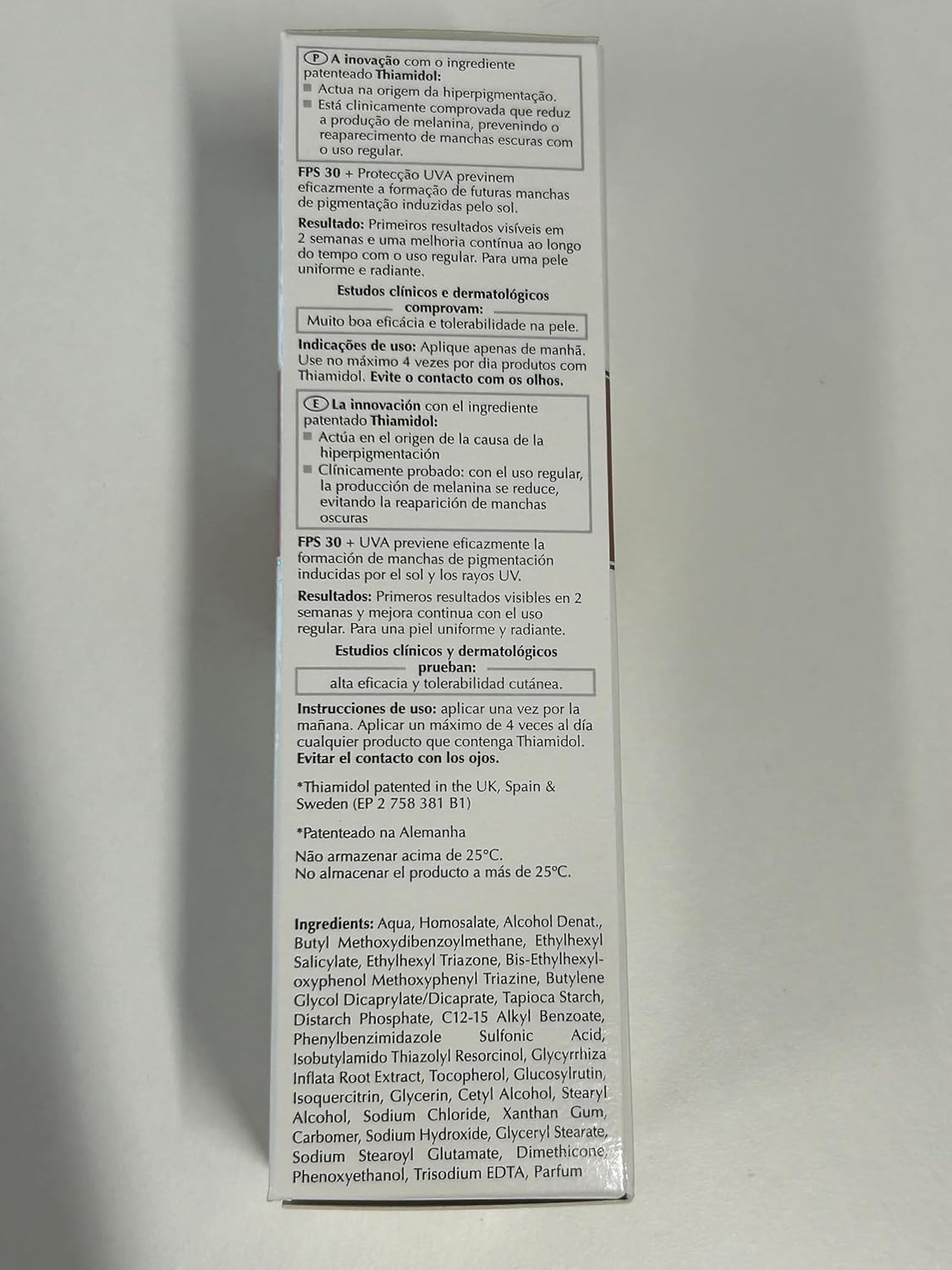 ANTI-PIGMENT Day Cream SPF30 50 milliliters (1.7 ounces) X817