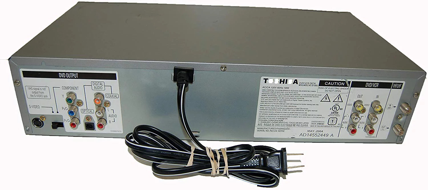 DVD Video Player VHS Combo Unit X225074