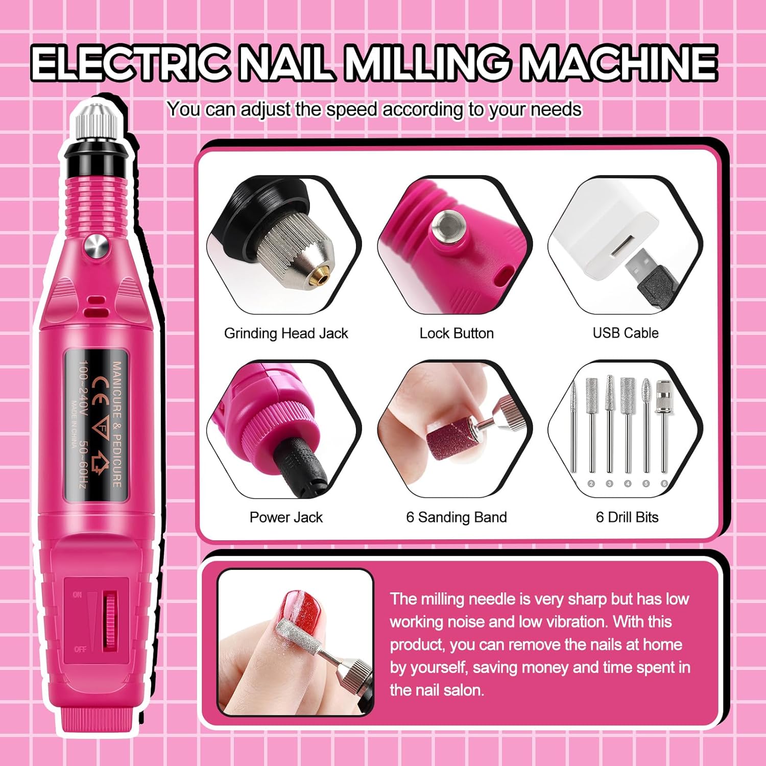 15 Pcs Gel Nail Polish Kit with U V Light and Drill O828