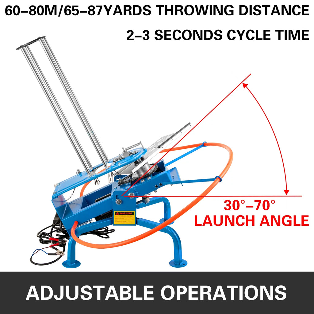 50 Clay Capacity Automatic Trap Machine Q870