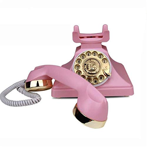 Retro Rotary Dial Desk Telephone Y768