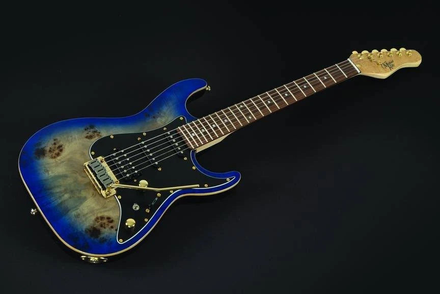 Blue Burl Electric Guitar K185942