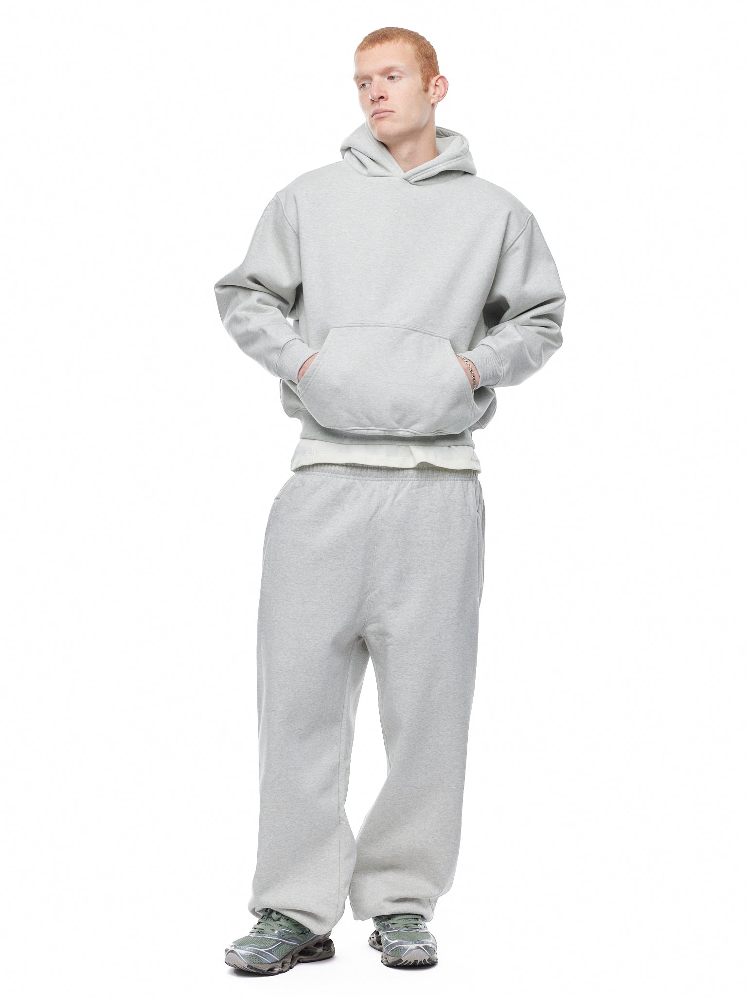 GA SIGNATURE CUFFED JOGGERS - GREY
