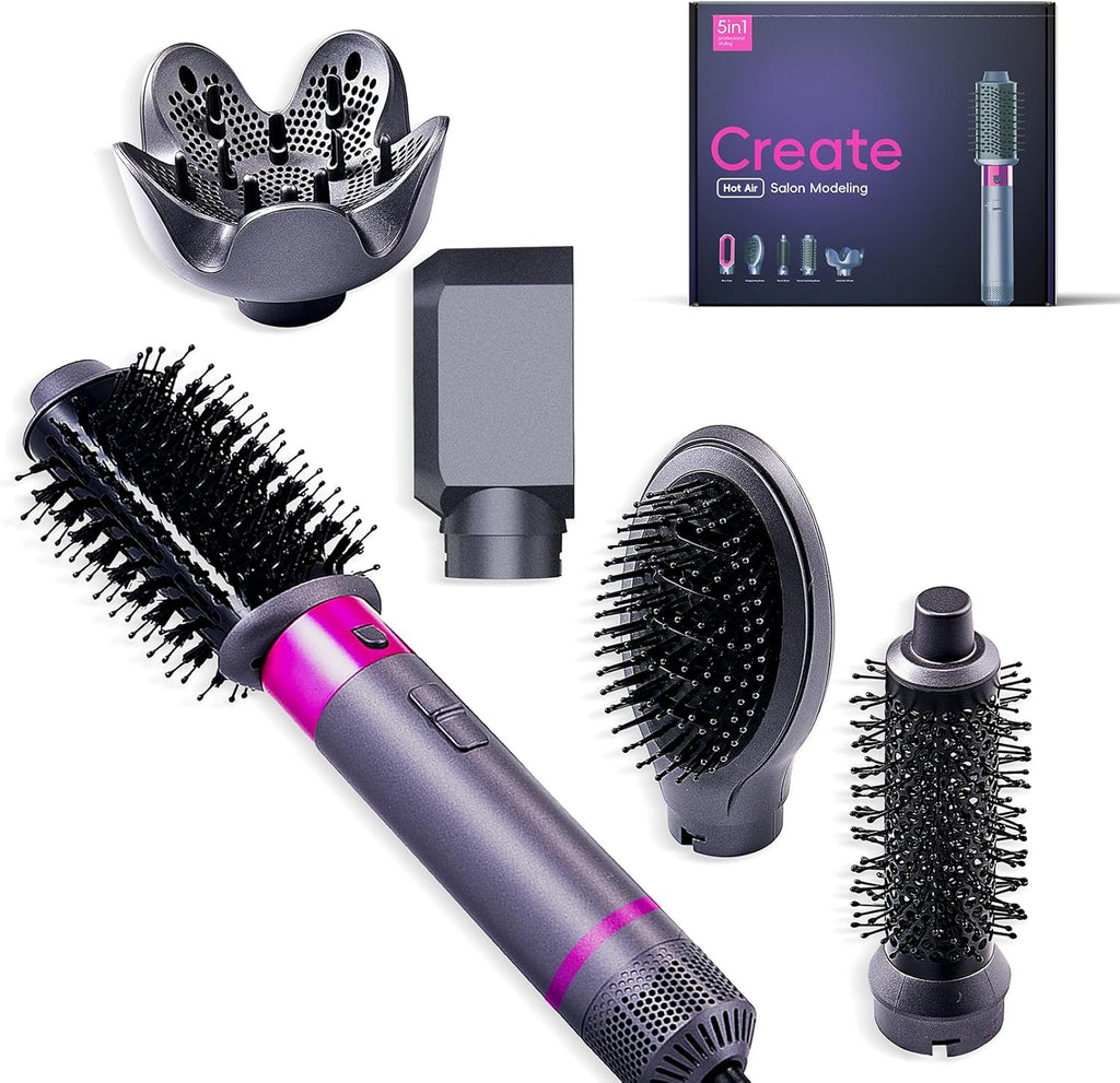 5 in 1 Hair Dryer Brush with Negative Ion Technology Z780
