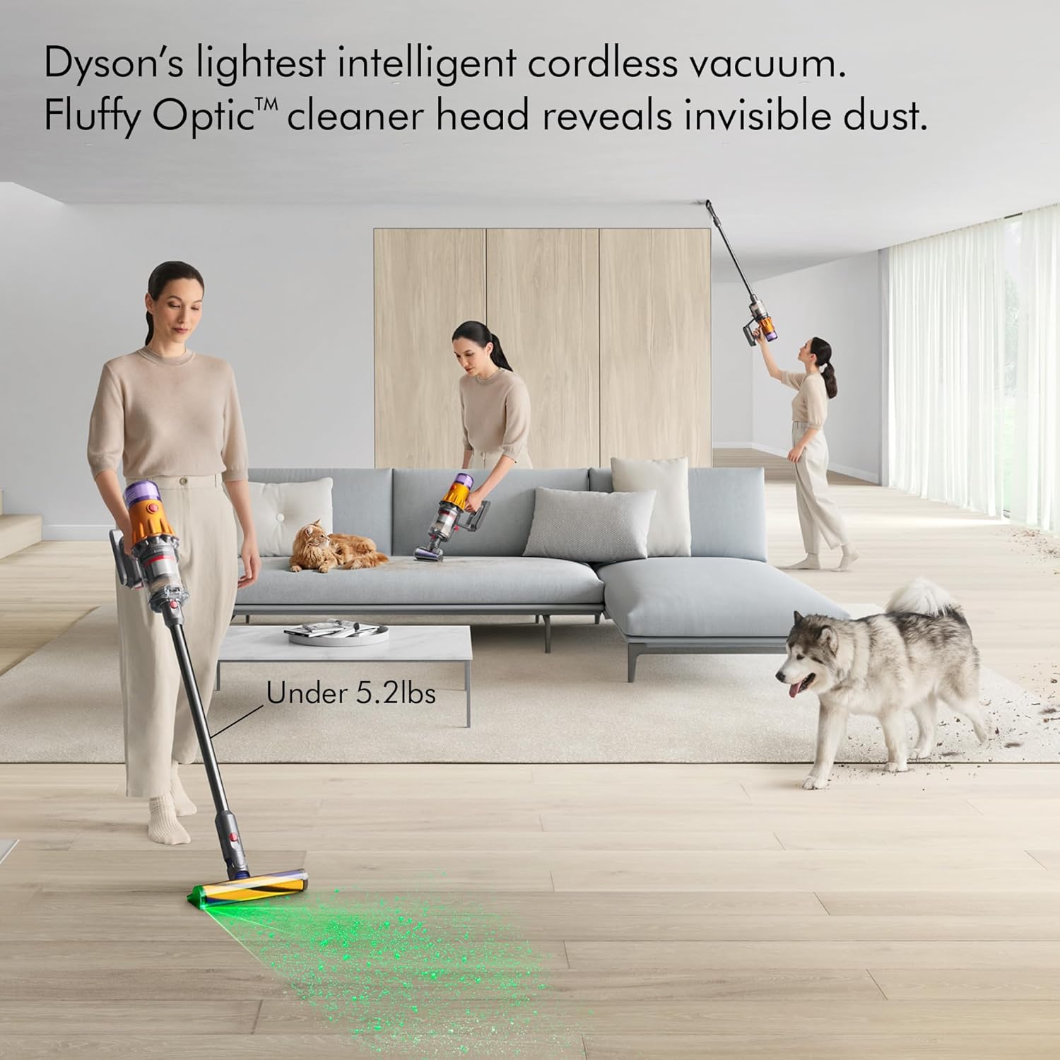 Yellow/Iron Cordless Vacuum Cleaner B5413