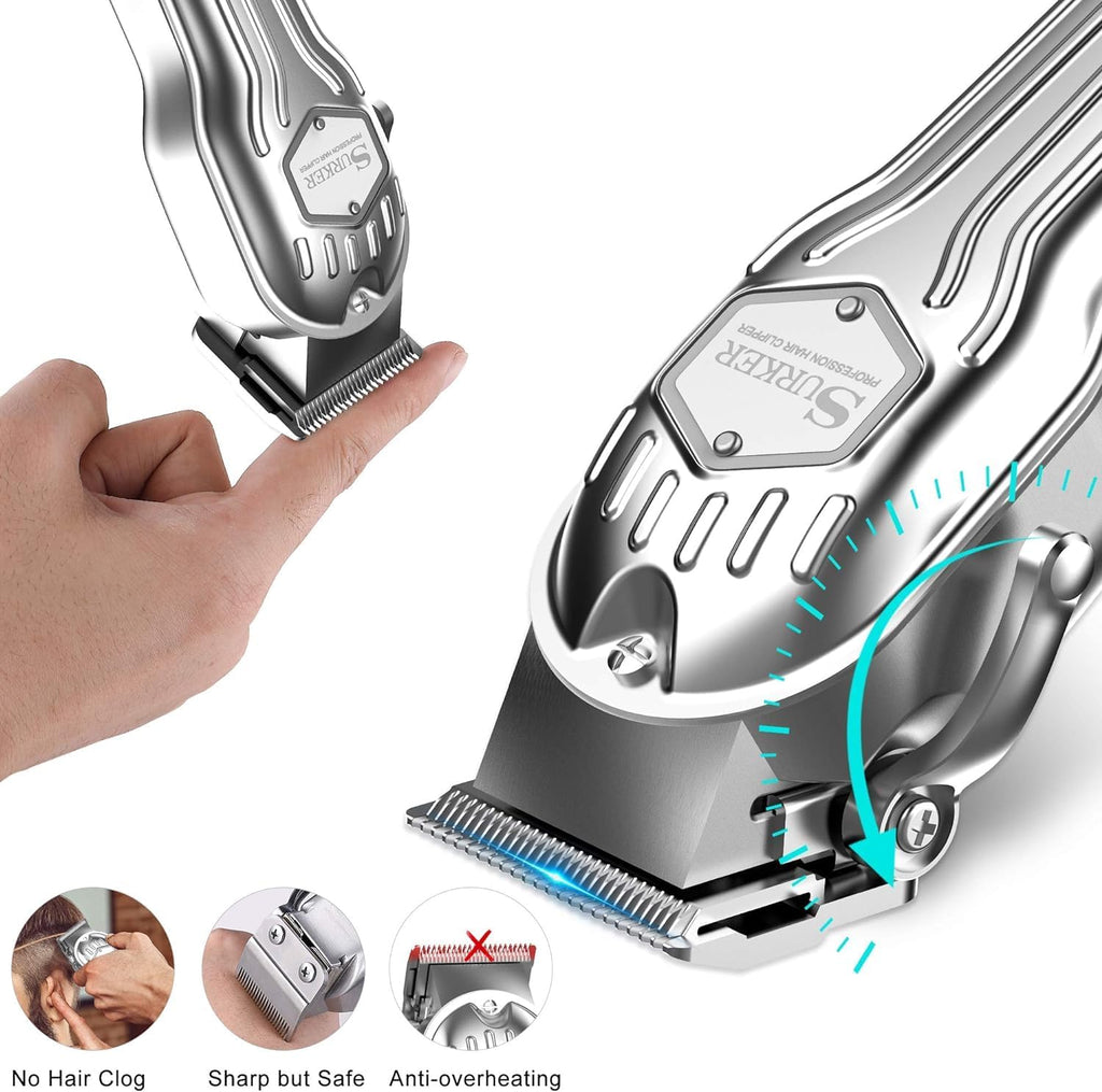 Mens Hair Clippers Cord Cordless Hair Trimmer Professional Haircut Kit R2093