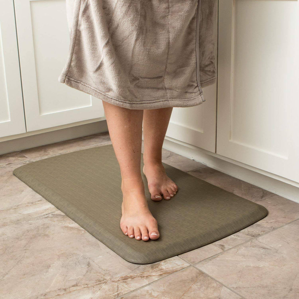 Rustic Brown Anti Fatigue Kitchen Mat G217122